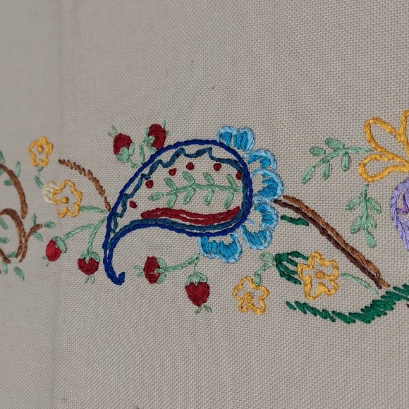 Beautiful Embroidery runner, Hand made(InvS112) - Picture 3 of 7